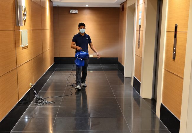 Indoor floor treatment