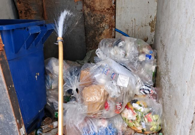 Pest-control service in a food facility